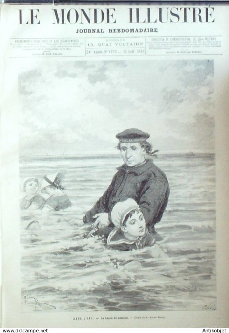 Le Monde illustré 1880 n°1222 Bruxelles fêtes jubilaires Etats-Unis Okoma