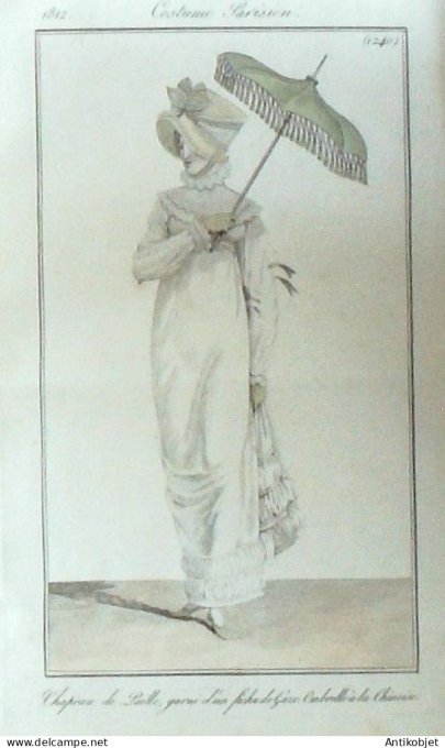 Costume Parisien 1812 # 1240 Fichu de gaze