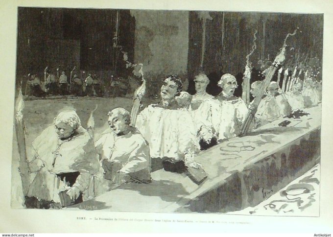 Le Monde illustré 1880 n°1222 Bruxelles fêtes jubilaires Etats-Unis Okoma