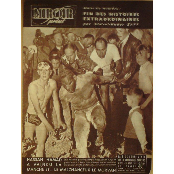 Miroir Sprint 1951 n° 271 20/8 HAMAD VAN STEEBERGEN REMY LEMOIGNE SCHILS LE MORVAN