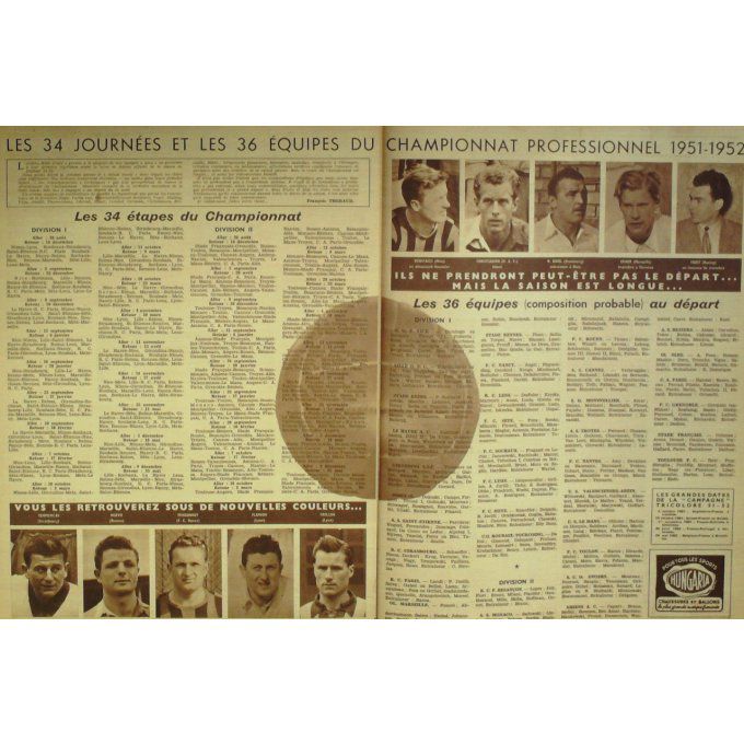 Miroir Sprint 1951 #  271 20 Aou Hamad Van Steebergen Remy Lemoigne Schils Le Morvan