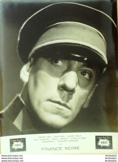 Finance Noire Servais Jean Max Jean (Photo De Presse Bruxelles) 1940