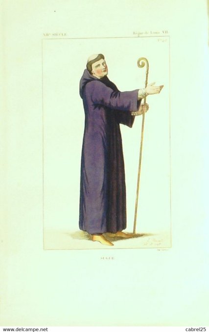 Suger Abbé Louis Vii 12ème 1852