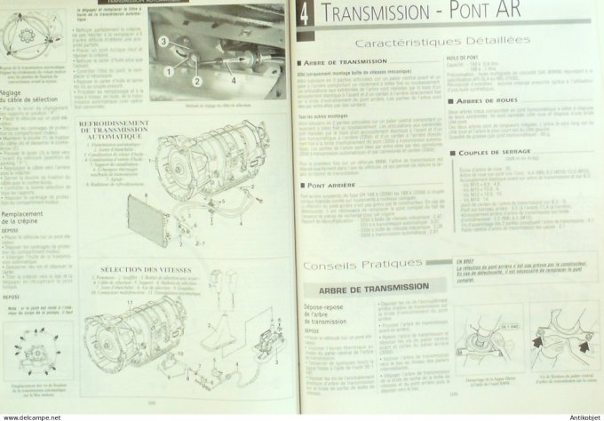 Etude Tech. Automobile 2001 n°645 Bmw 320D & 330D