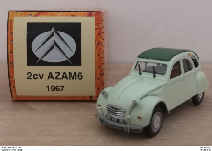 Citroen 2cv Azam 6 1967 Norev 1:43