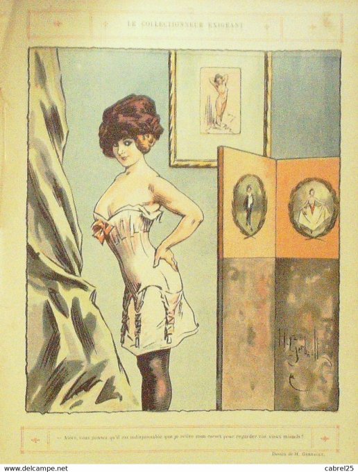 Le Rire 1910 n°380 Mirande Delaw Gerbault Pierlis Hémard Vallerio Florès Haye Vallée