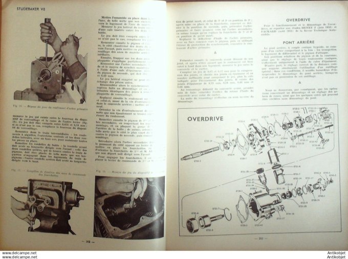 R.T Automobile Studebaker V8 Commander Saurer 3C 96 # 1954