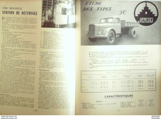 R.T Automobile Studebaker V8 Commander Saurer 3C 96 # 1954