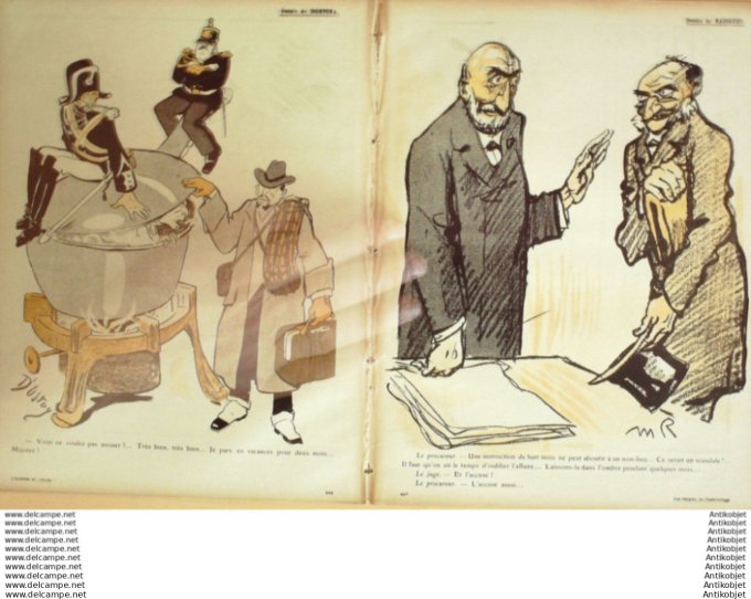 L'Assiette au beurre 1908 # 391 Les gaites de l'instruction Bernard Edouard