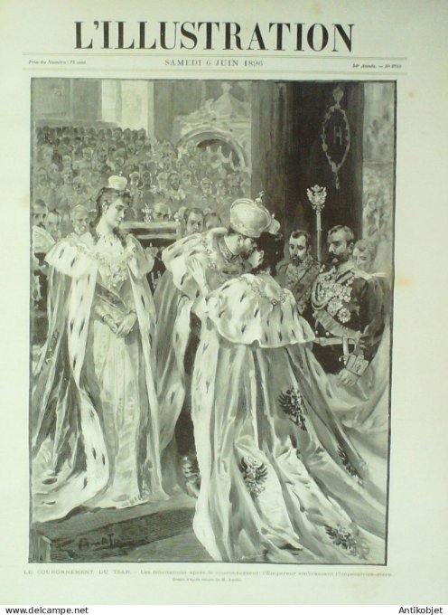 L'illustration 1896 n°2780 Russie Moscou Kremlin Tzar Andelys (27) Afrique-Sud Prétoria Procès