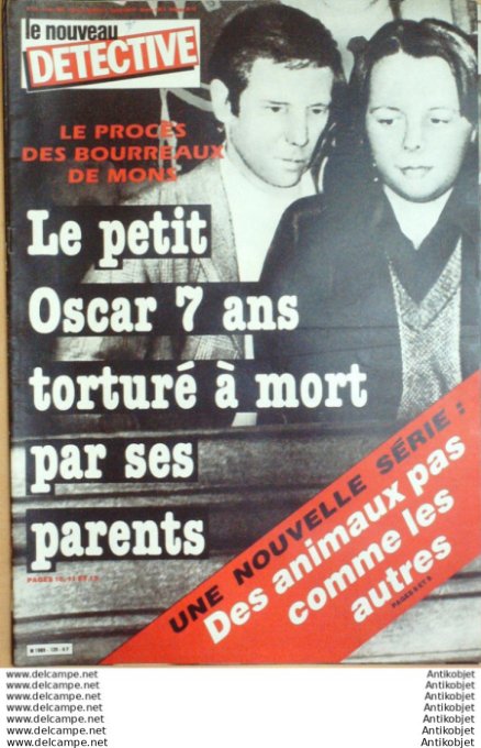 Détective 1985 # 129 Chateauroux Gennevilliers Forbach Valenciennes Lyon St-Lo