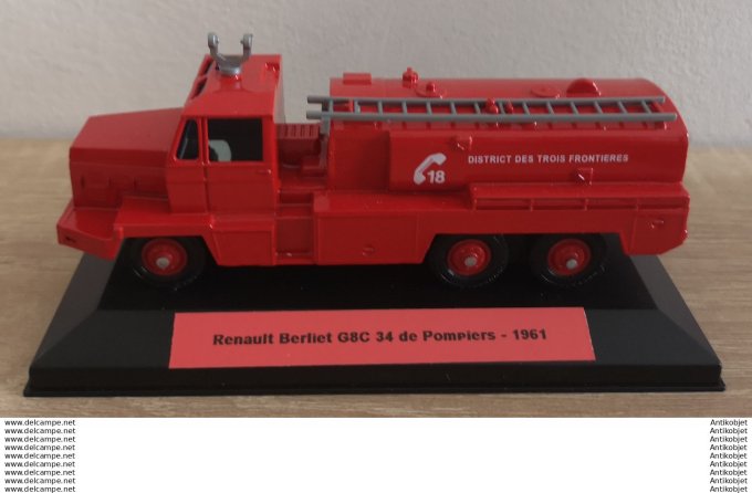 Renault Berliet G8C 34 de Pompiers 1:43 1961