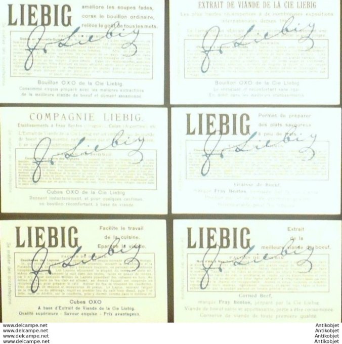 Chromo Liebig Sang 1166 Facons de Dormir (1925)