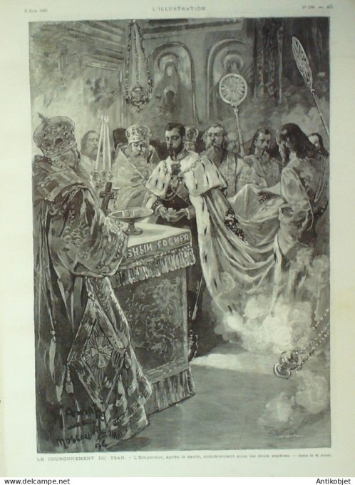 L'illustration 1896 n°2780 Russie Moscou Kremlin Tzar Andelys (27) Afrique-Sud Prétoria Procès