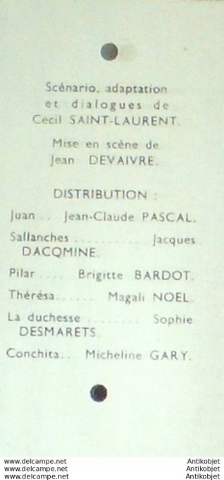 Histoire des trois amours James Mason Leslie Caron Pier Angeli