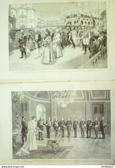 L'illustration 1896 n°2780 Russie Moscou Kremlin Tzar Andelys (27) Afrique-Sud Prétoria Procès