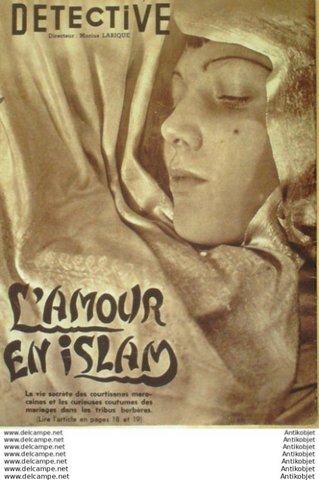 Détective 1937 # 429 Saulieu Montauban Sallonges Corse Marini Pierre