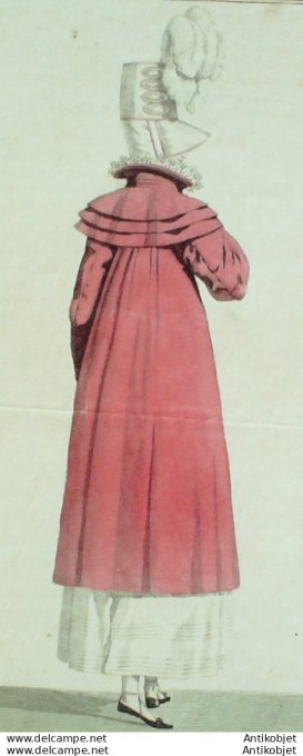 Costume Parisien 1813 # 1355 Redingote de Mérinos
