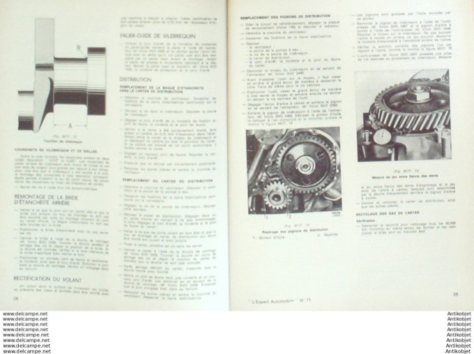 R.T Automobile Volvo 142 144 145 164 L'expert  # 71