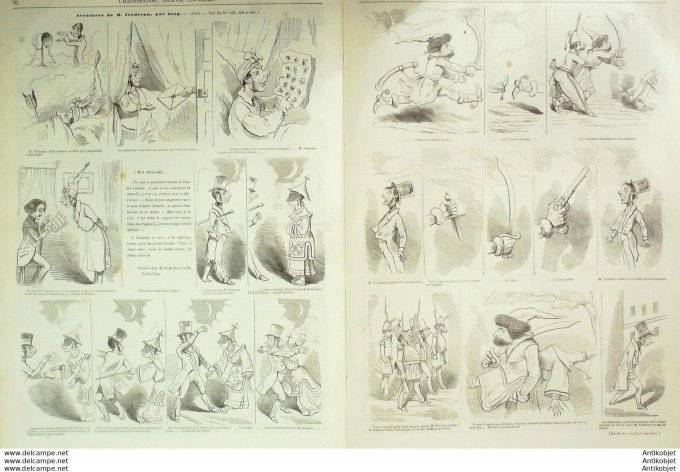 L'Illustration 1850 n°362 Algérie LAMBOESA temple Angleterre LONDRES