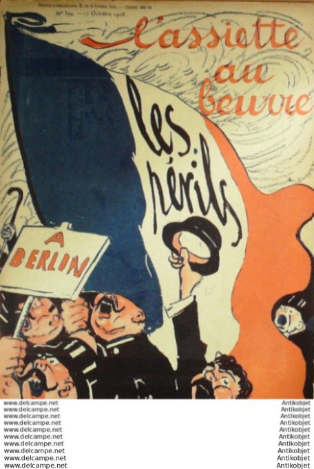 L'Assiette au beurre 1908 # 394 Les Perils Cresus