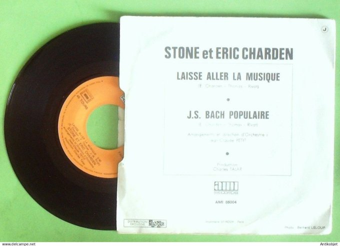 Stone & Charden Eric 45T SP Laisse aller la musique 1972