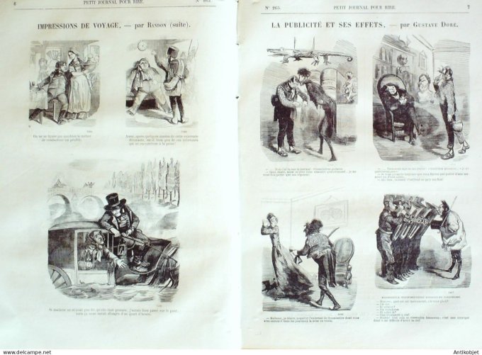 Petit journal pour Rire 1860 # 265 Les Concerts Grevin