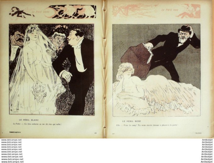 L'Assiette au beurre 1908 # 394 Les Perils Cresus