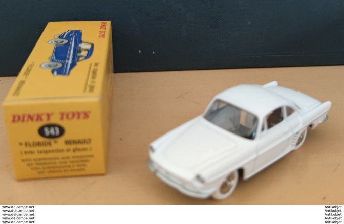Renault Floride blanche Dinky Toys Atlas 1:43
