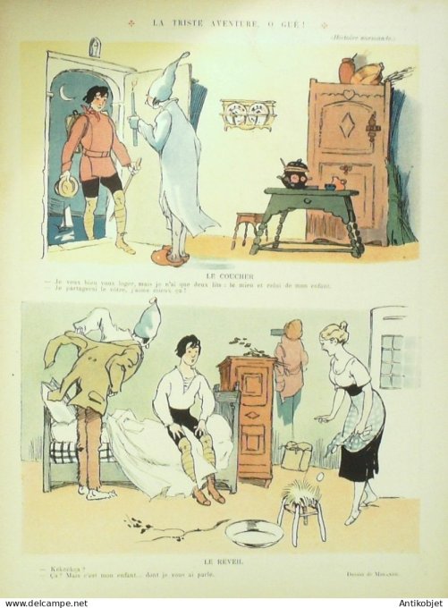 Le Rire 1910 n°385 Willette Léonnec Préjelan Métivet  Hémard Guillaume Esquius Capy