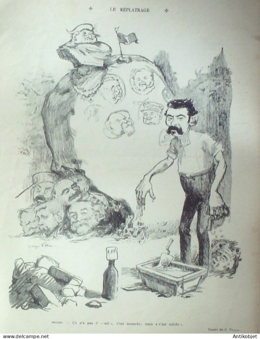 Le Monde illustré 1896 n°2060 Ploermel (56) Roc-Amadour (46) Philippines Manille Madagascar Tamatave