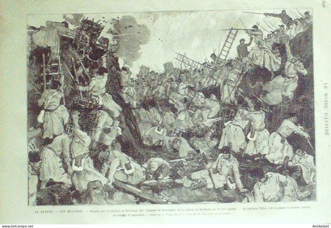 Le Monde illustré 1877 n°1072 Bolivie Rio de la Paz Roumanie Grivitcha
