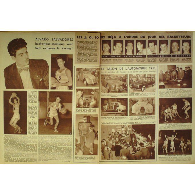 Miroir Sprint 1951 #  279 15 Oct  Alvaro Salvadores Famechon Bonardel Carrara Lapebi
