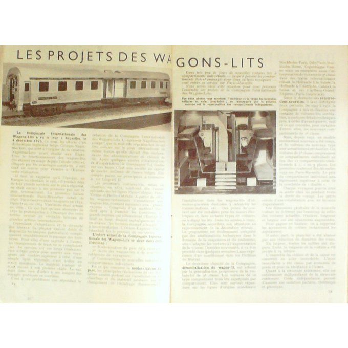 Meccano Magazine Citroen Ds 19 Wagons Lits Geologue 1955