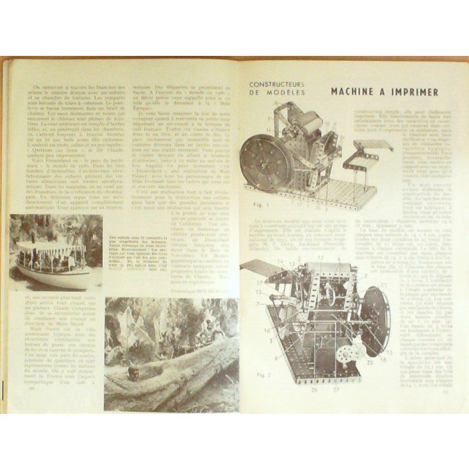 Meccano Magazine Citroen Ds 19 Wagons Lits Geologue 1955
