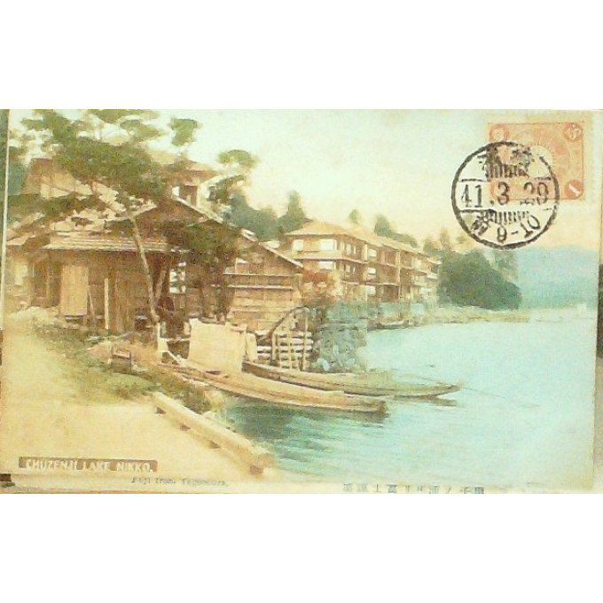Cpa Japon Nikko Lac Chuzenji 1929