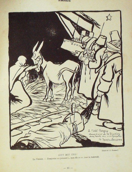 La Baionnette 1916 n°027 (Les Rois) BOFA WEIL  GUILLAUME KERN TOURAINE