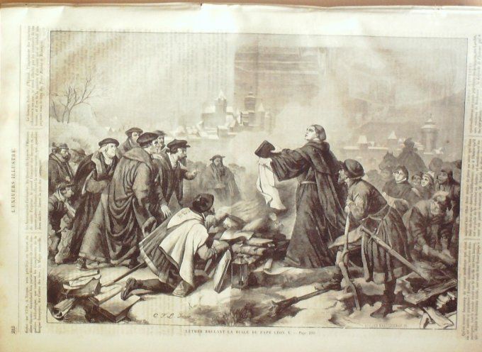L'Univers illustré 1858 #  27 Canal de Suez bergers des Abruzzes baron Grattelard  