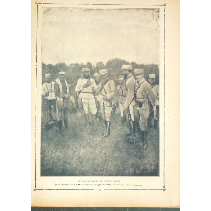 Panorama 1914 n°27-LENS,ARRAS(62)-REIMS(51)-MAHARADJAH KAPURTELAH