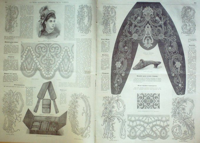 Journal Mode illustrée 1877 # 27 Paletots demi-long