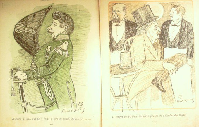 L'Assiette au beurre 1901 n° 27 Les Tu m'as lu par Ernest La Jeunesse