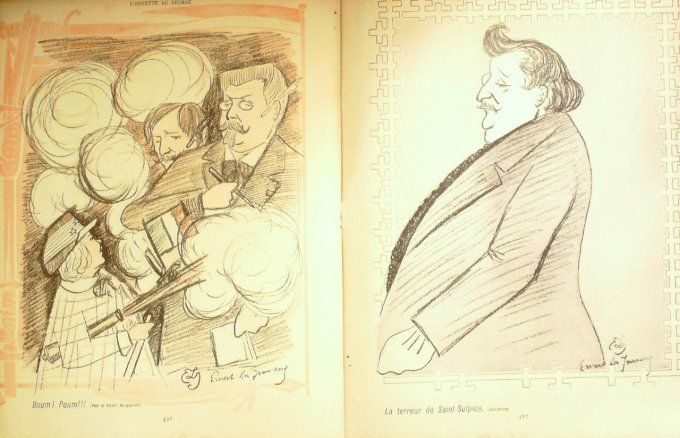 L'Assiette au beurre 1901 #  27 Les Tu m'as lu par Ernest La Jeunesse