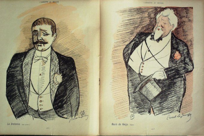 L'Assiette au beurre 1901 #  27 Les Tu m'as lu par Ernest La Jeunesse