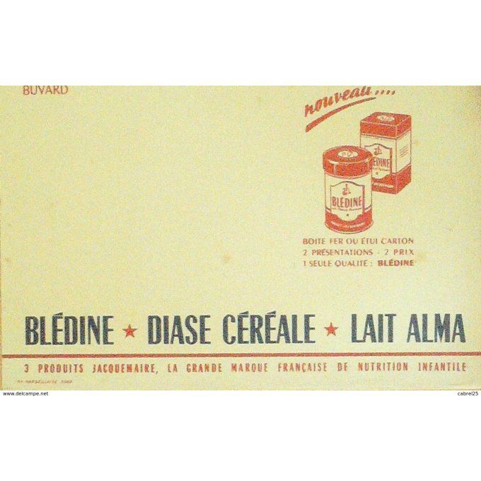 Buvard BLEDINE Farine