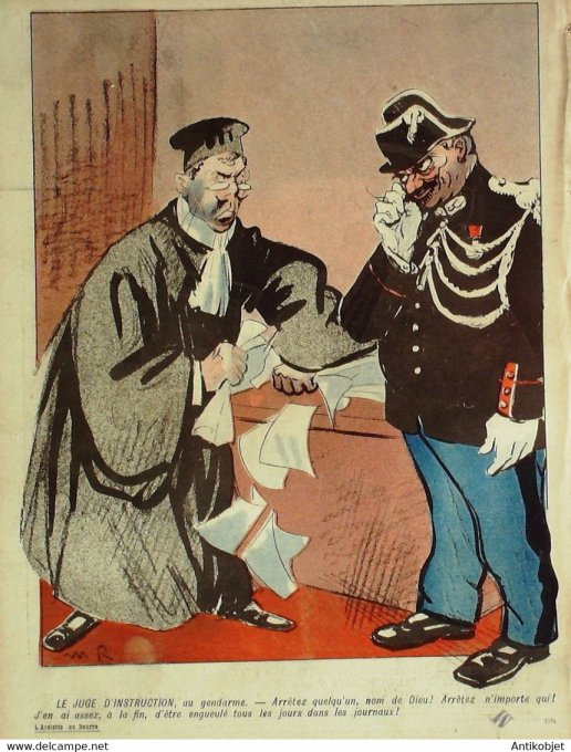 L'Assiette au beurre 1906 # 284 Faits divers Radiguet