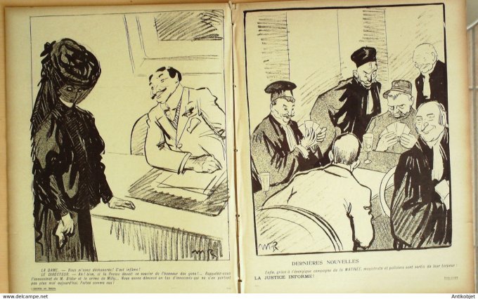 L'Assiette au beurre 1906 # 284 Faits divers Radiguet