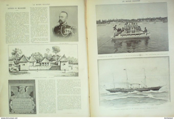 Le Monde illustré 1896 n°2061 St-Trojan (17) Congo Djabbir Ecosse Balmoral Nansen
