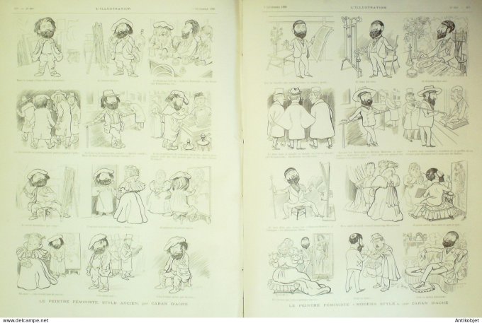 L'illustration 1896 n°2806 Carmaux (81) Madagascar Tananarive Digoin (21) Torcy (77) Rogny (02)