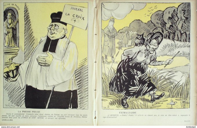 L'Assiette au beurre 1906 # 284 Faits divers Radiguet