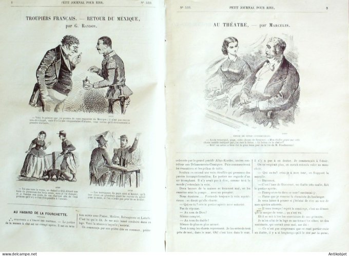 Le Monde illustré 1863 n°345 Compiègne (60) Pologne Borisow Espagne Alcala St-Germain en Laye (78)